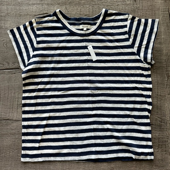 The Perfect Vintage Tee in Atkins Stripe - Picture 4 of 6